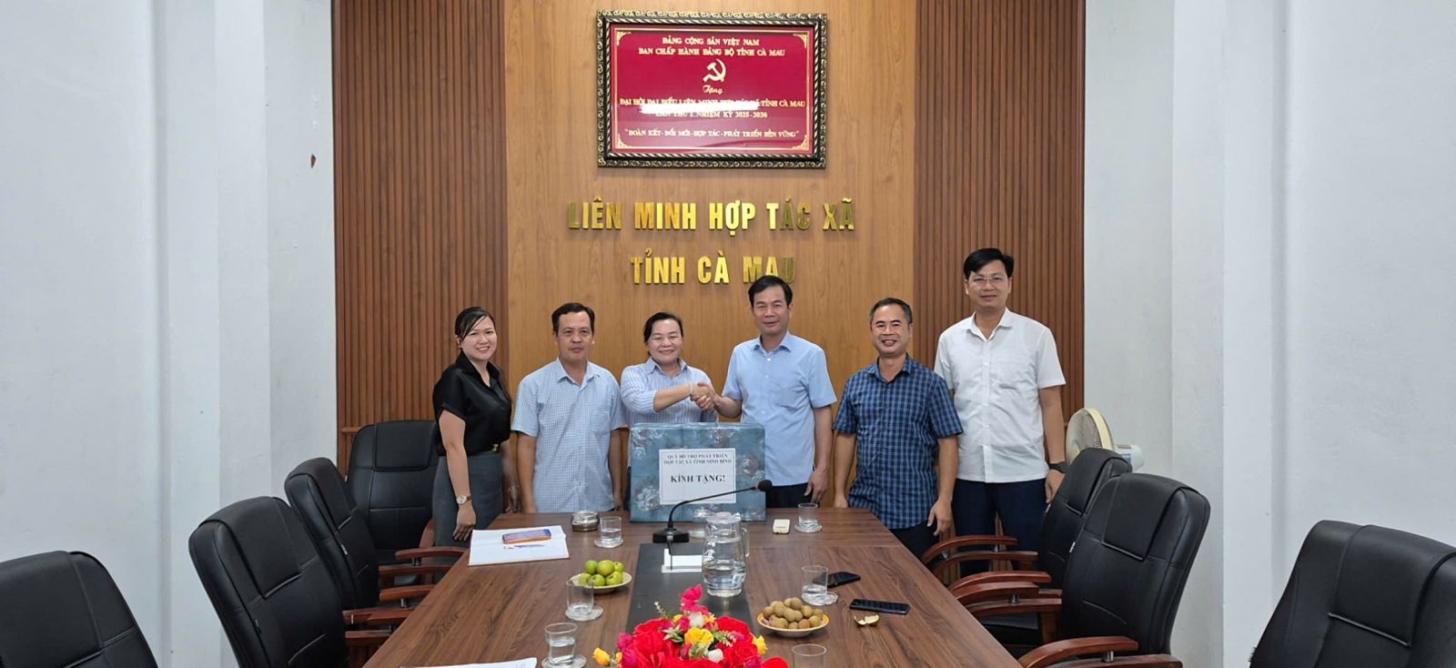 Trao đổi kinh nghiệm hoạt động Quỹ hỗ trợ hợp tác xã tỉnh Cà Mau