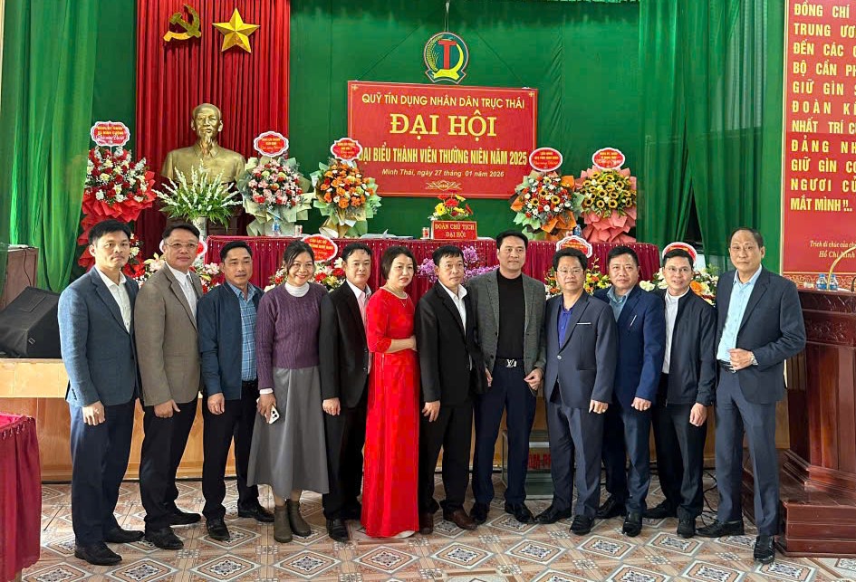 Quỹ tín dụng nhân dân Trực Thái: Đại hội đại biểu thành viên năm 2025