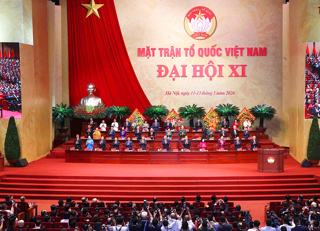Khai mạc trọng thể Đại hội đại biểu Mặt trận Tổ quốc Việt Nam lần thứ XI