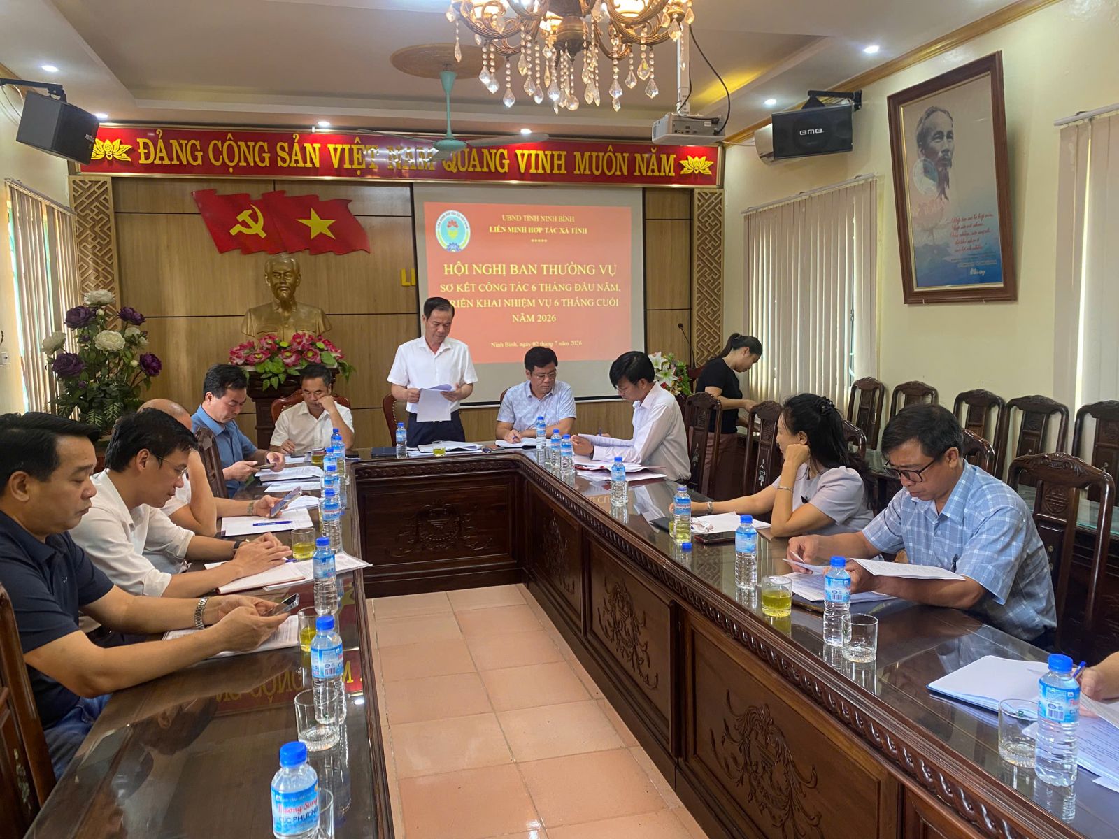 Ban Thường vụ sơ kết công tác 6 tháng đầu năm 2026