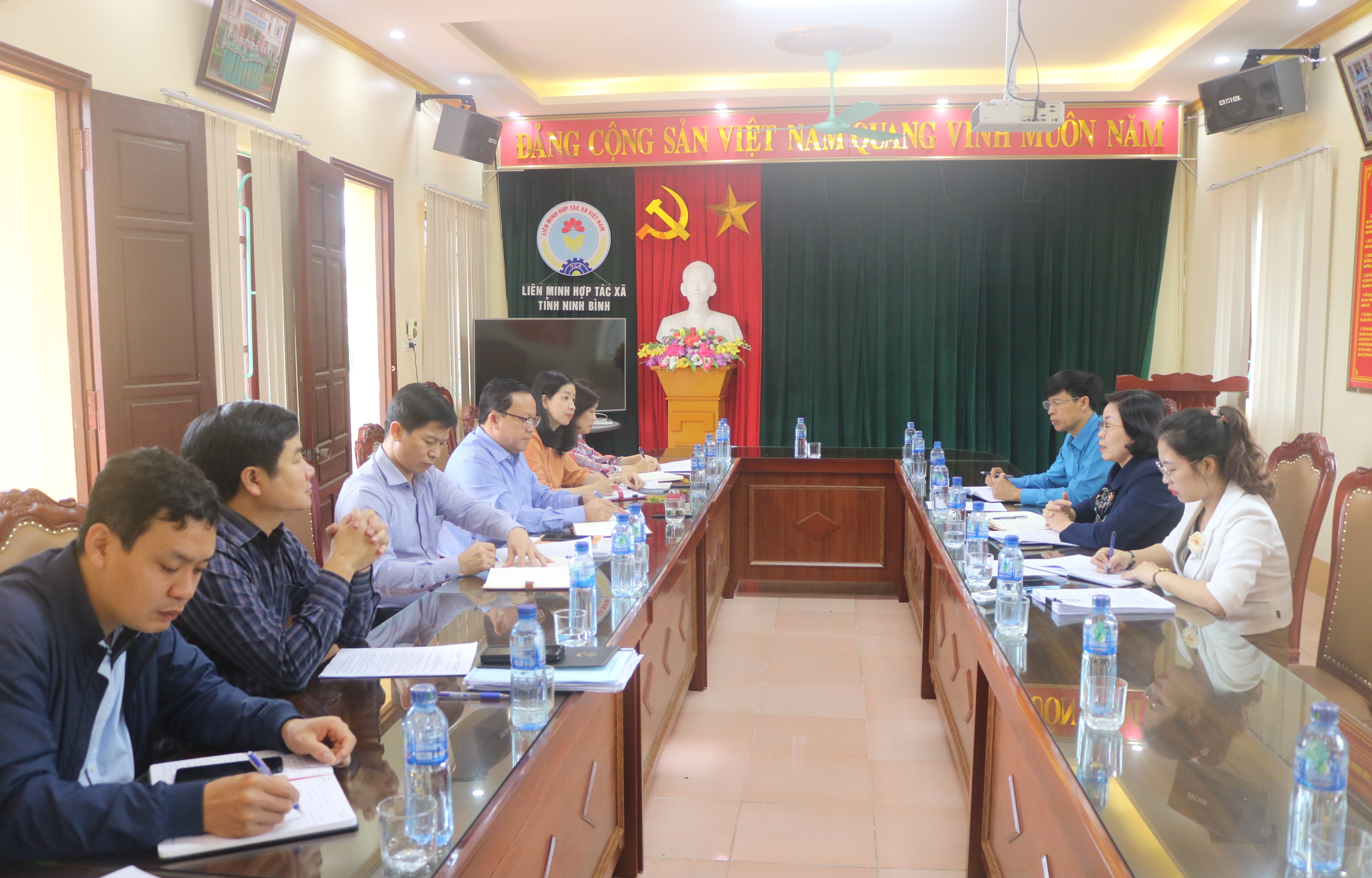 Thanh tra công tác thi đua, khen thưởng năm 2022 tại Liên minh HTX tỉnh Ninh Bình