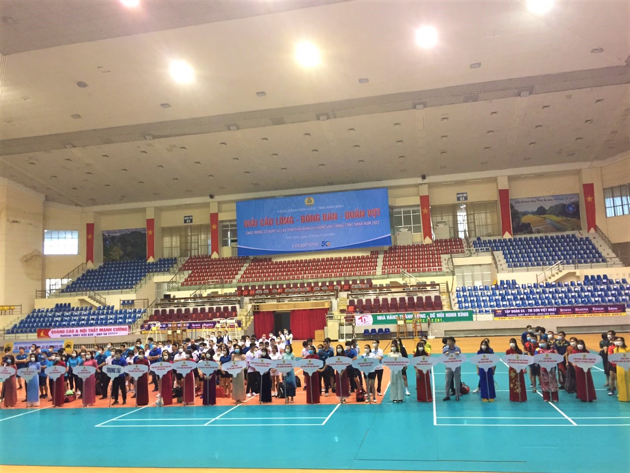 Công đoàn Liên minh hợp tác xã tỉnh tham gia Giải thể thao chào mừng 30 năm tái lập tỉnh Ninh Bình