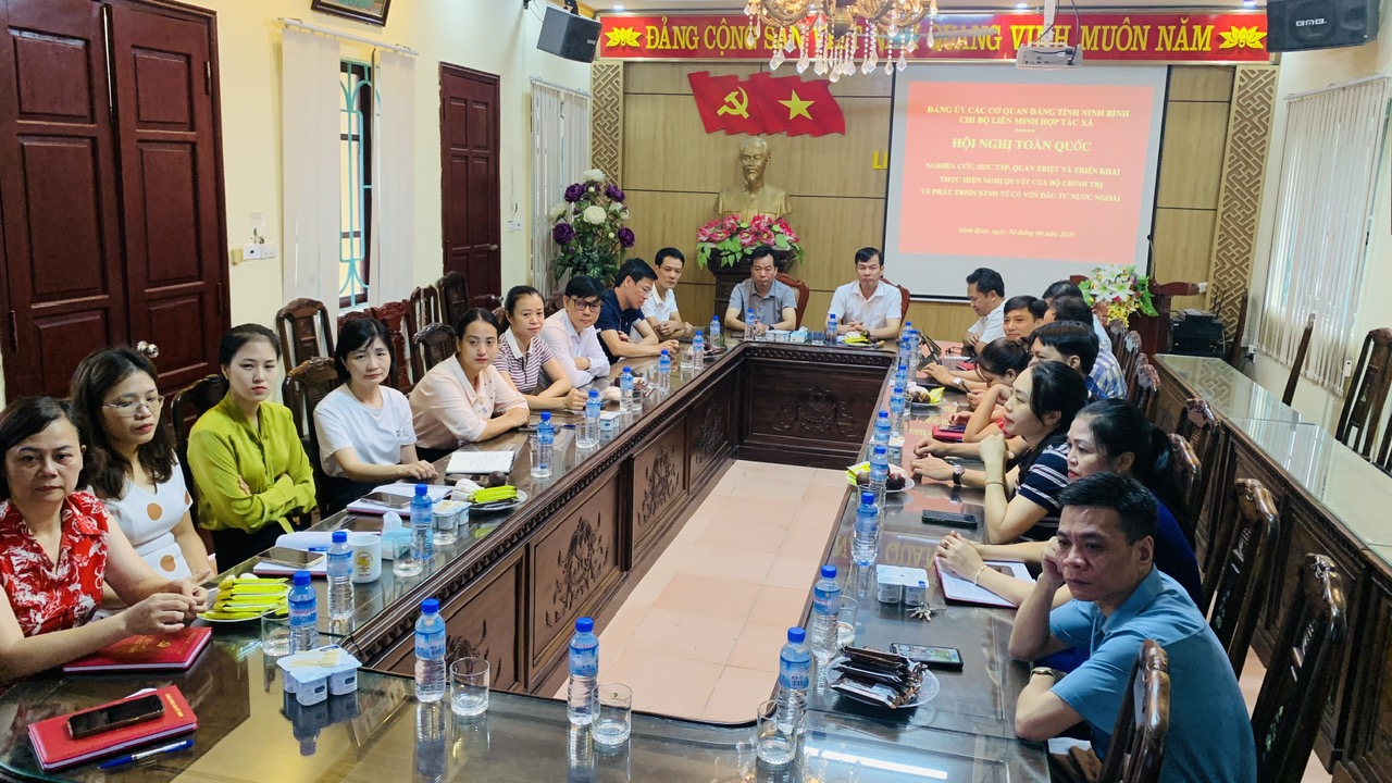 Hội nghị trực tuyến toàn quốc quán triệt Nghị quyết số 10-NQ/TW về phát triển kinh tế có vốn đầu tư nước ngoài